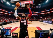 热火队夺得太阳队，取得九连胜