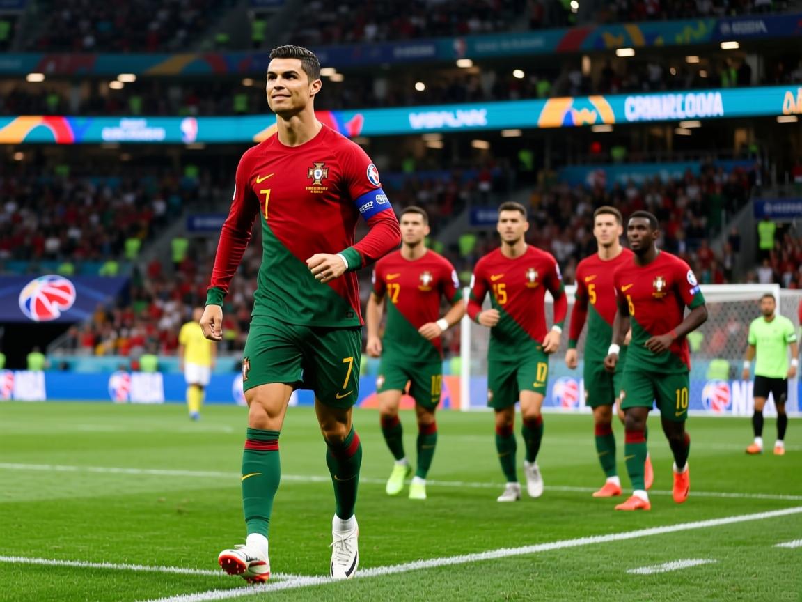 葡萄牙传奇球星C罗带领球队晋级欧洲杯八强 第1张