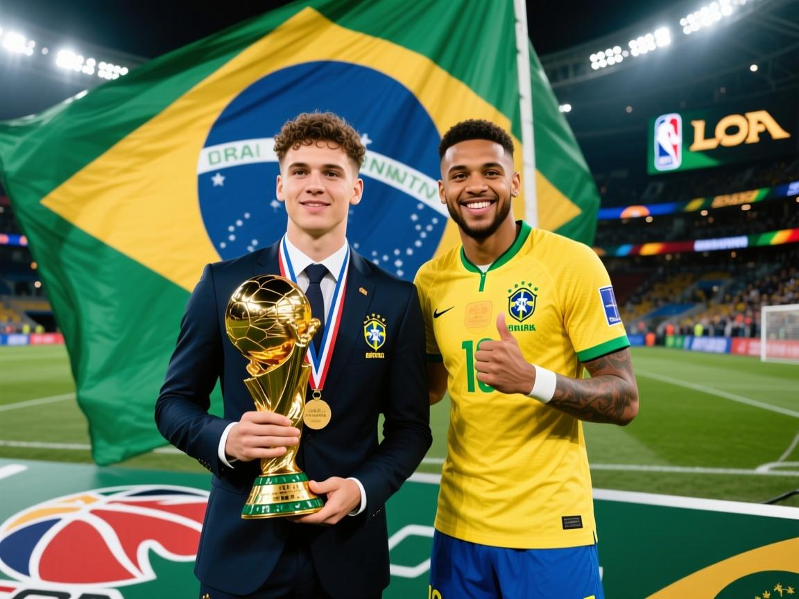 包含拉菲尼亚拒绝领奖，金球奖信任崩塌，贝林厄姆空降引巴西球员发声的词条  第1张